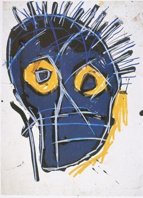 Jean Michel Basquiat's untitled painting from 1982